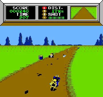 Vs. Mach Rider (Japan, Fighting Course Version) screen shot game playing